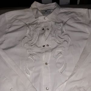 Beautiful Western Pearl Snap Shirt